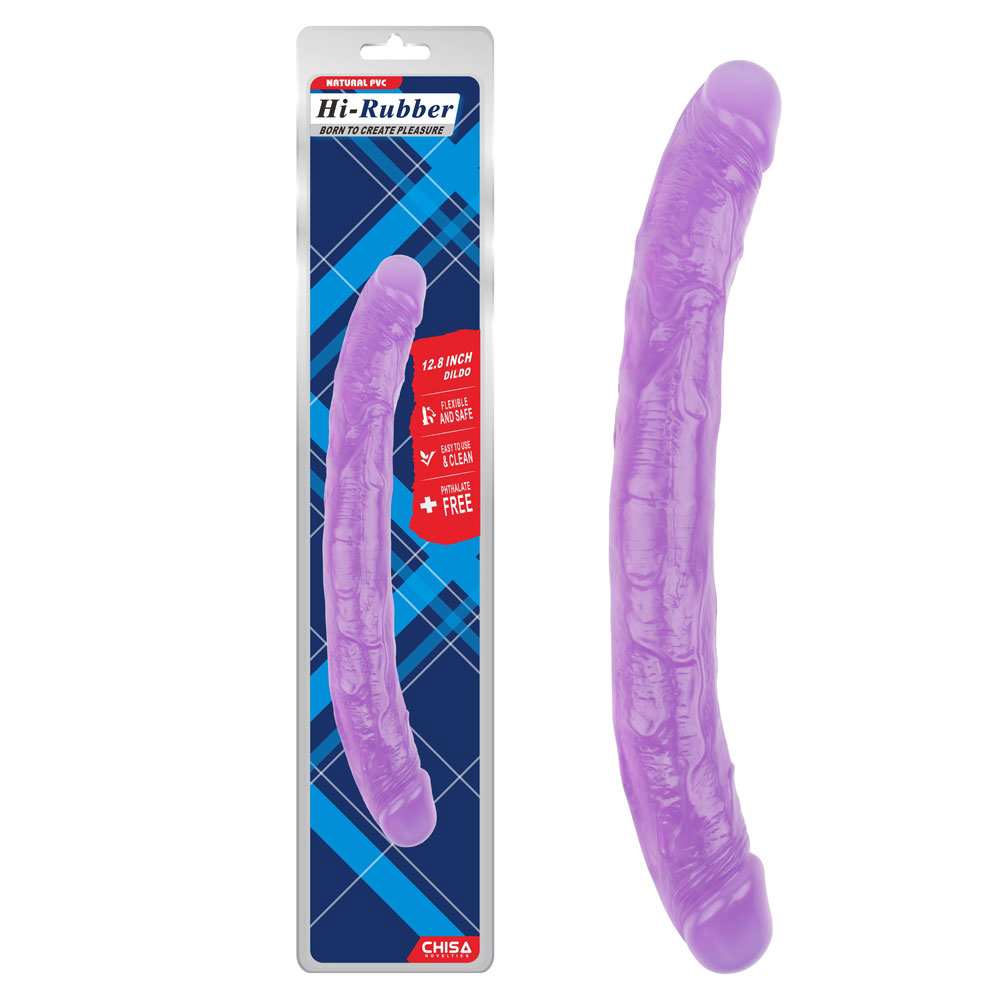 Dildo-Ungu 12.8 Inci