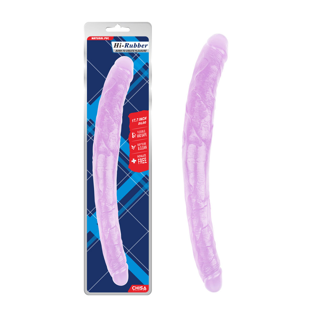 Dildo-Ungu 17.8 Inci