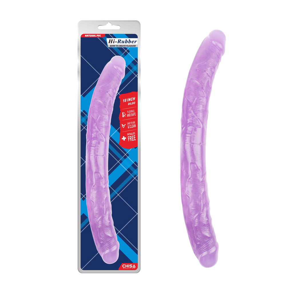 Dildo-Ungu 18 Inci