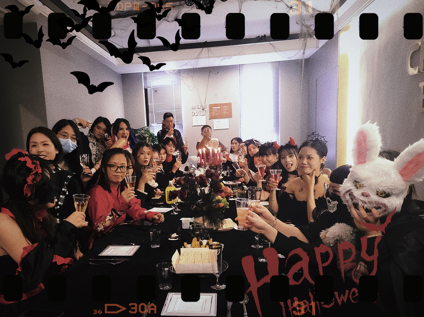 Karnival Halloween, bersama-sama untuk 
