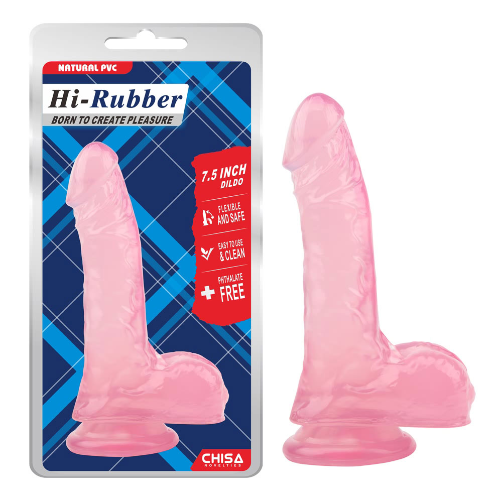 Dildo-Pink 7.5 Inci
