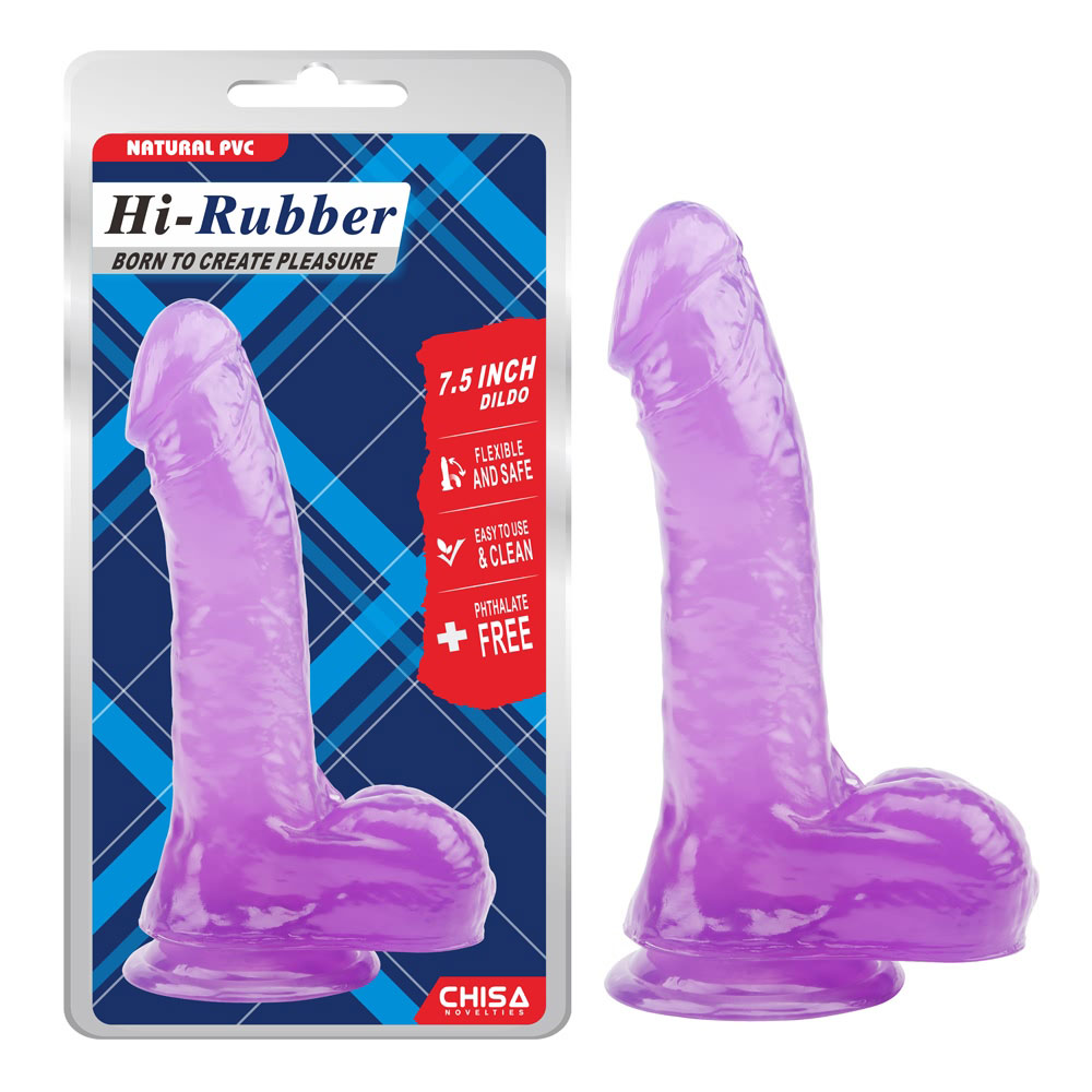 7.5 Inci Dildo-Ungu