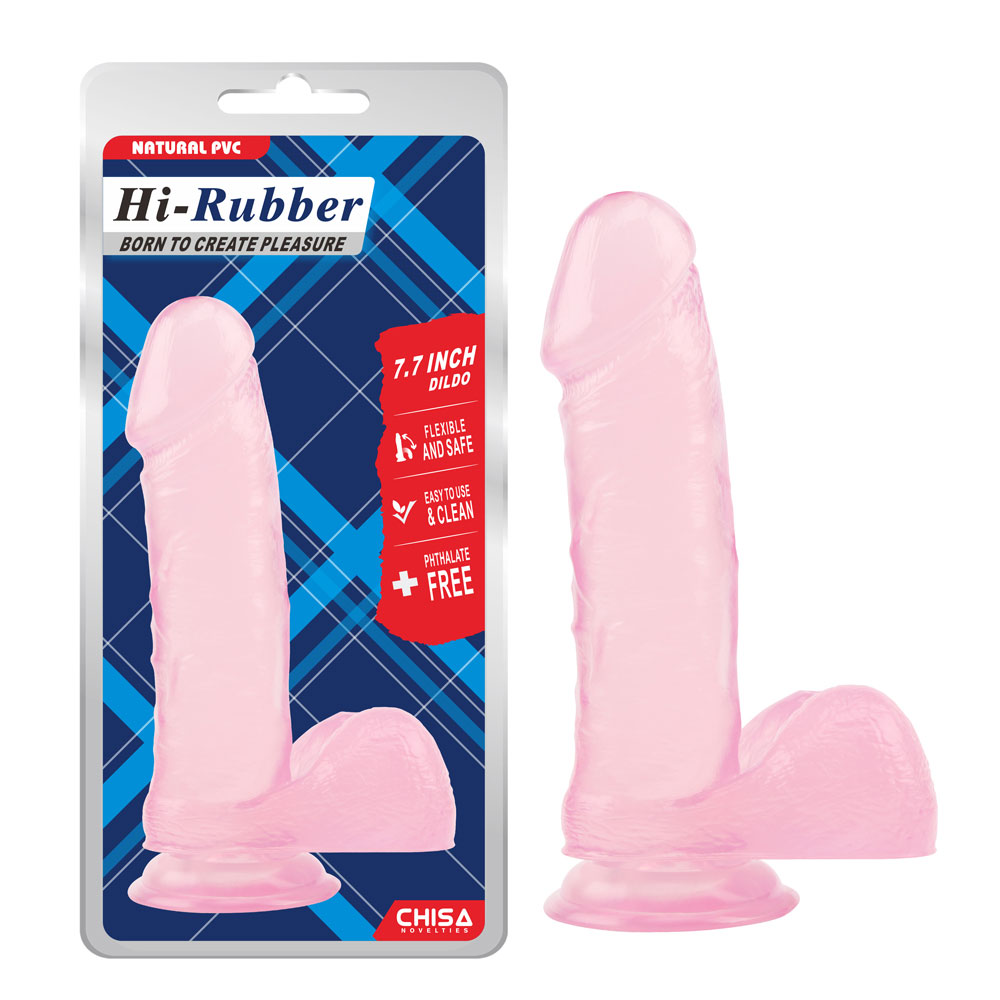 Dildo-Pink 7.7 Inci