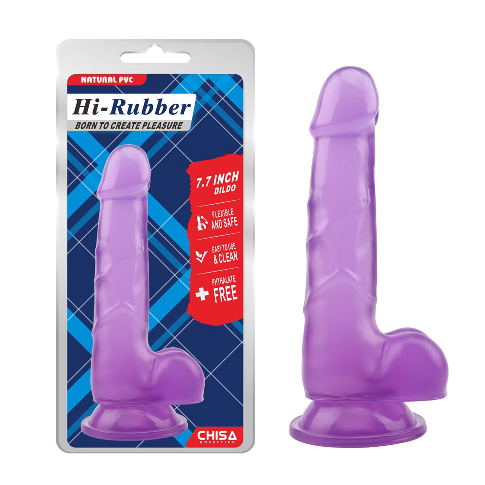Dildo Ramping 7.7 Inci-Ungu