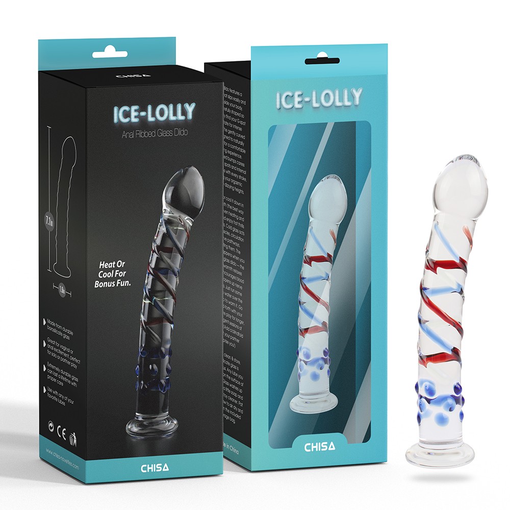 Dildo Kaca Berusuk Dubur