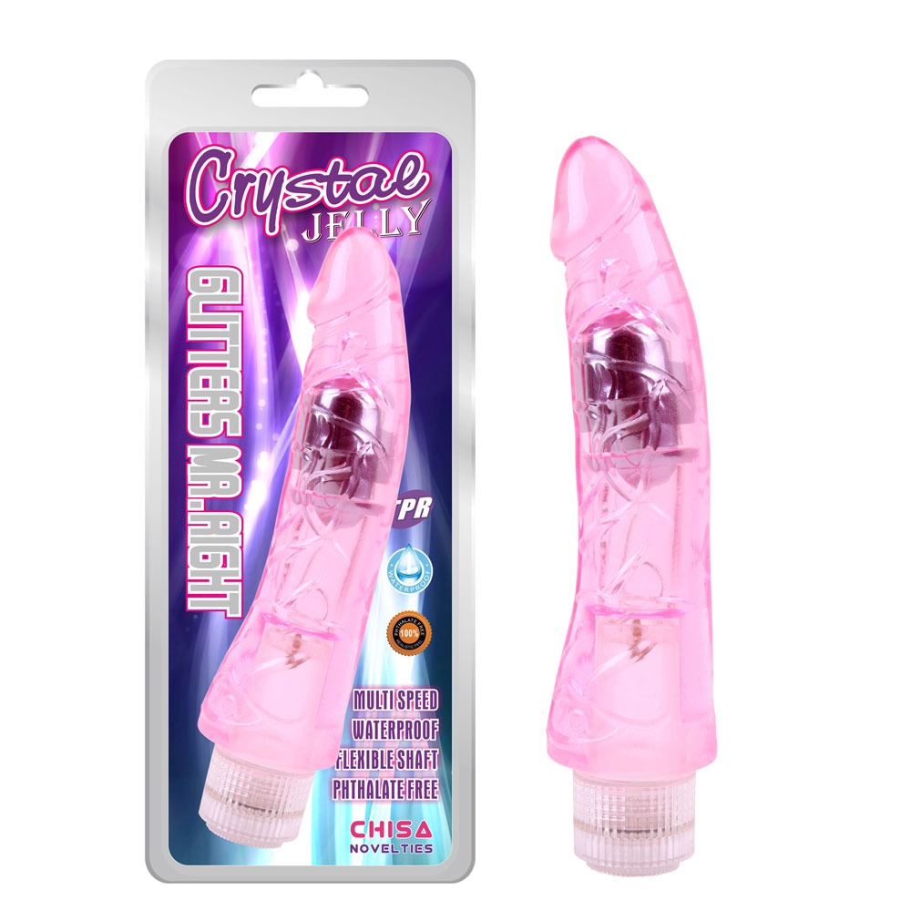 Glitters Mr.Right - Merah jambu
