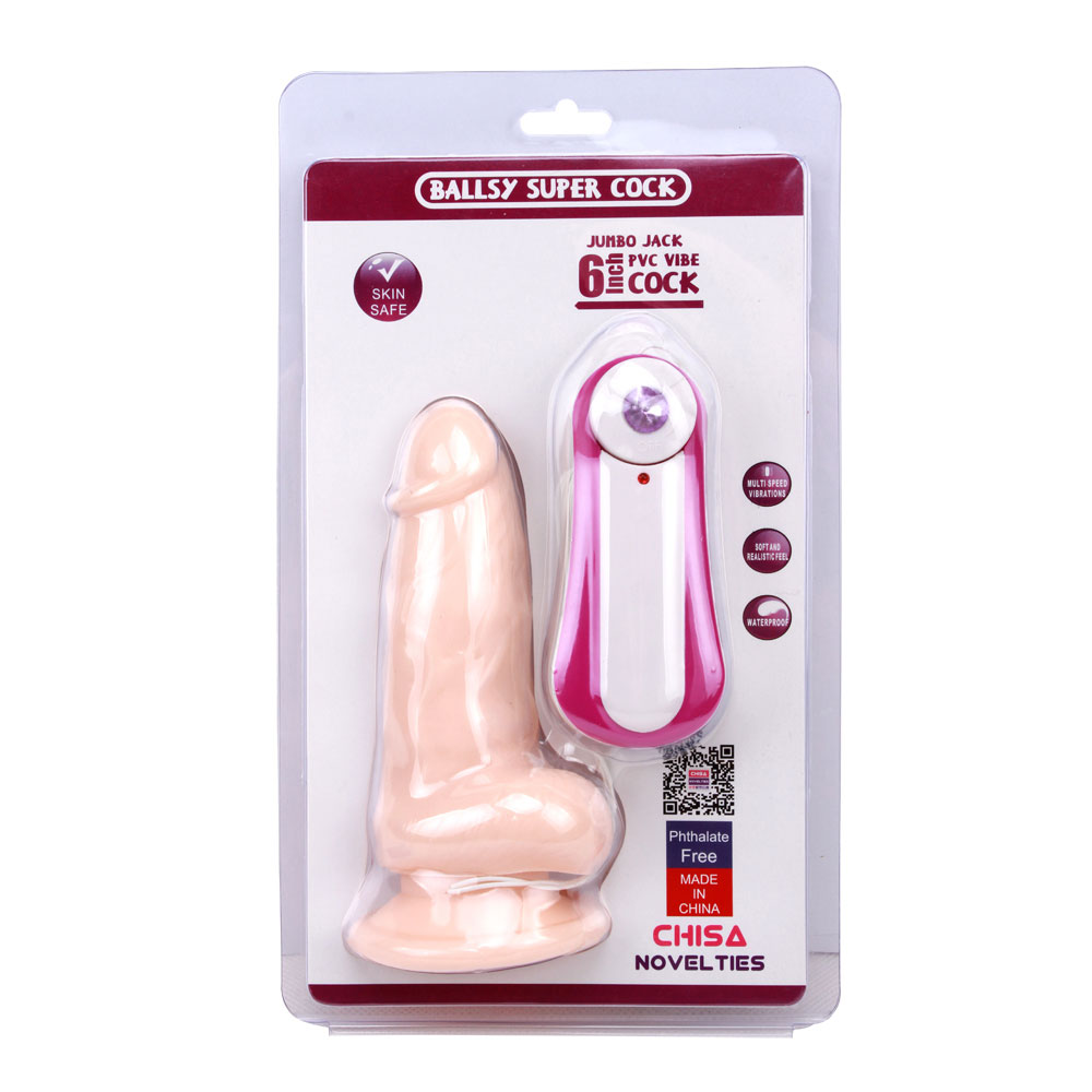 JUMBO JACK 6 Dildo Bergetar